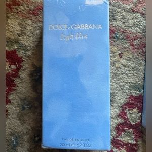 DOLCE & GABBANA LIGHT BLUE NEW IN BOX SEALED 6.7 PERFUME